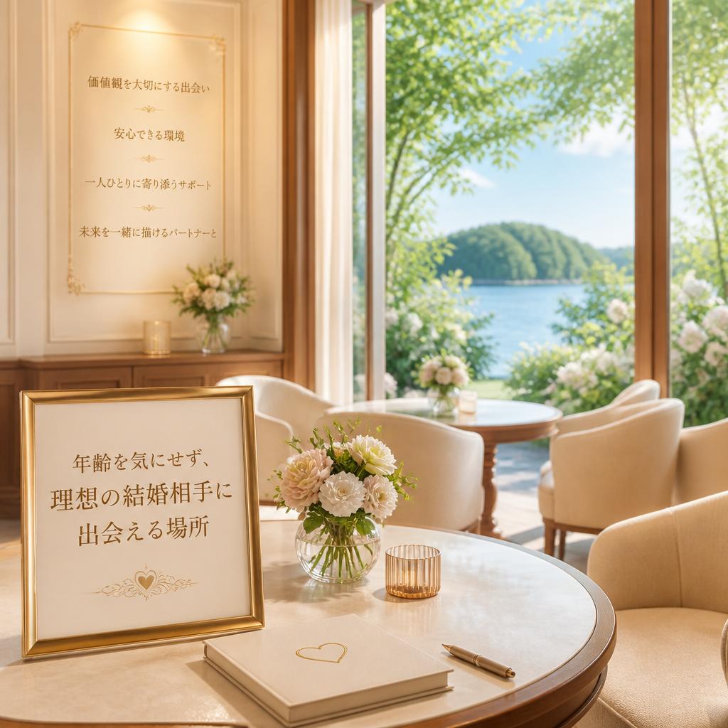 年齢を気にせず、理想の結婚相手に出会える場所