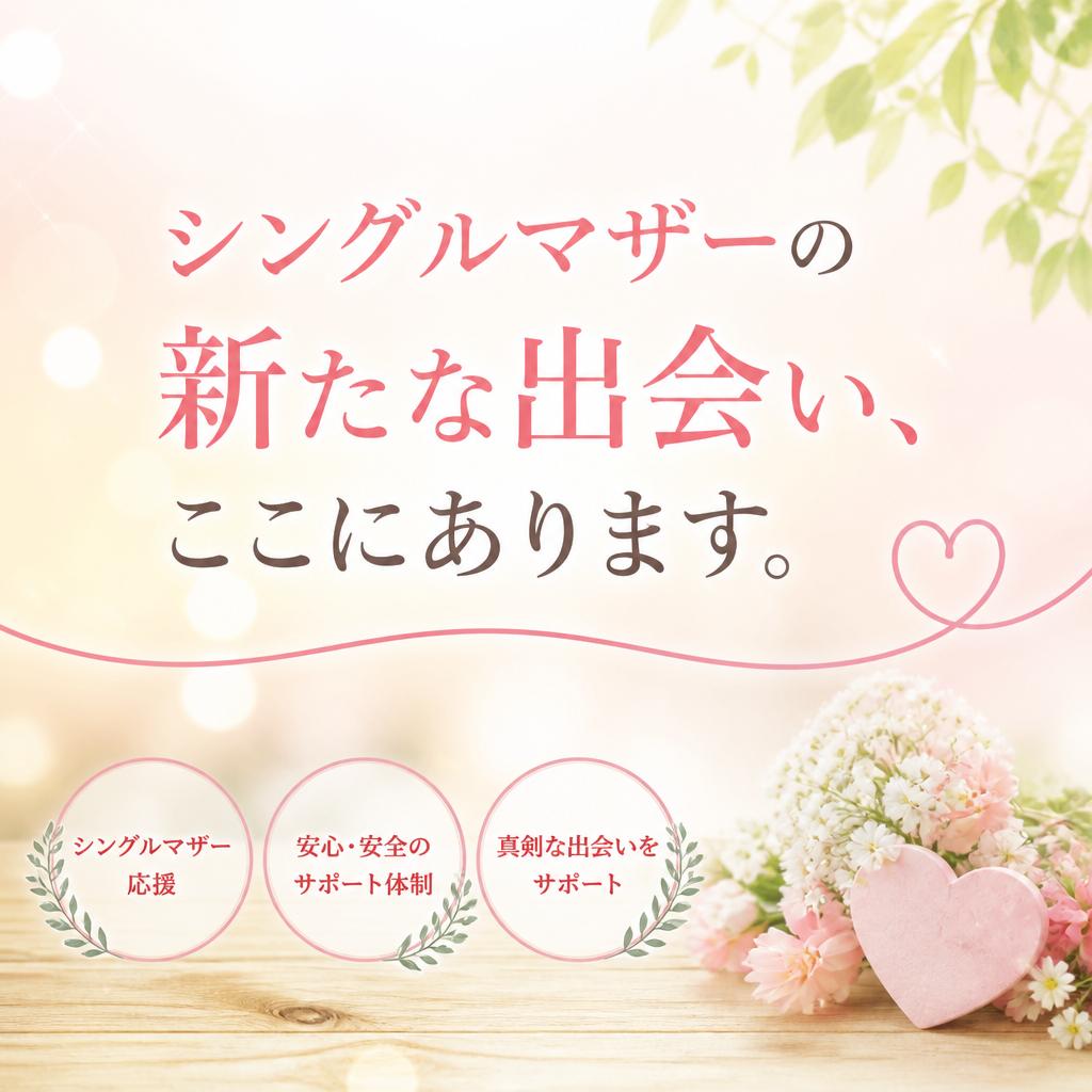 シングルマザーの新たな出会い、ここにあります。