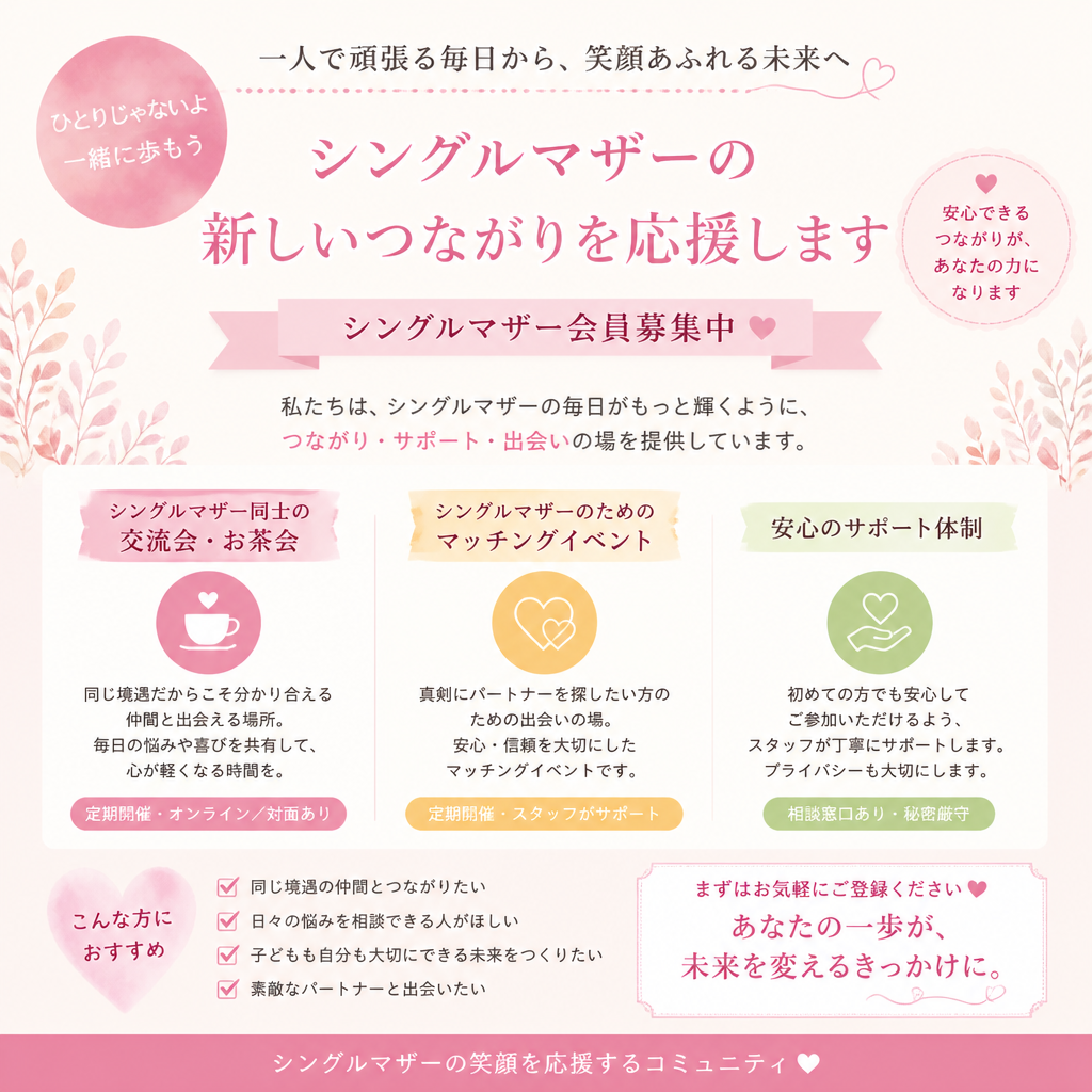 お見合いサービスでのサポート