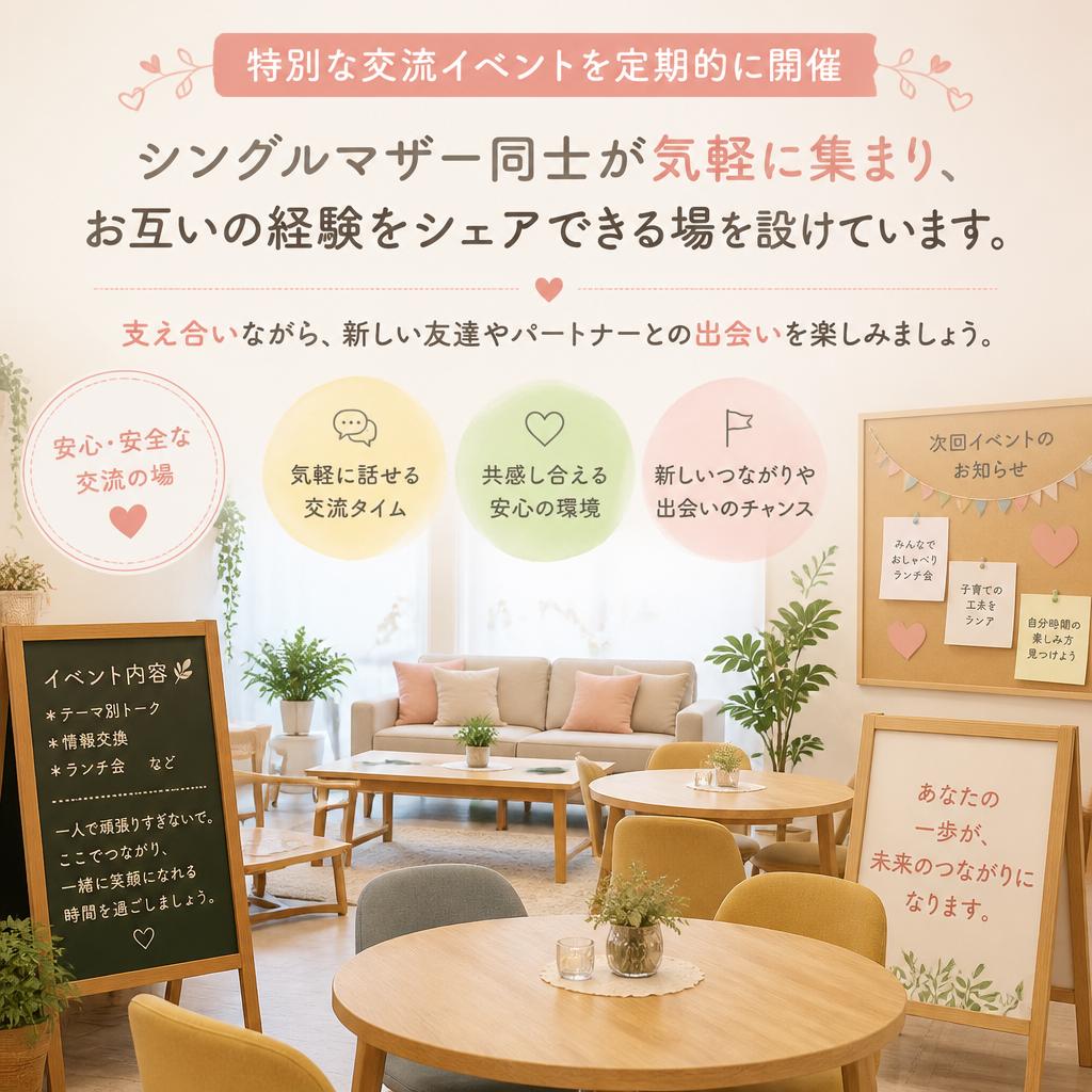 シングルマザー同士の交流イベント