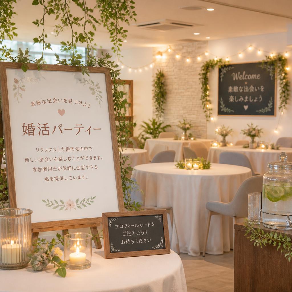 楽しく参加できる婚活パーティー